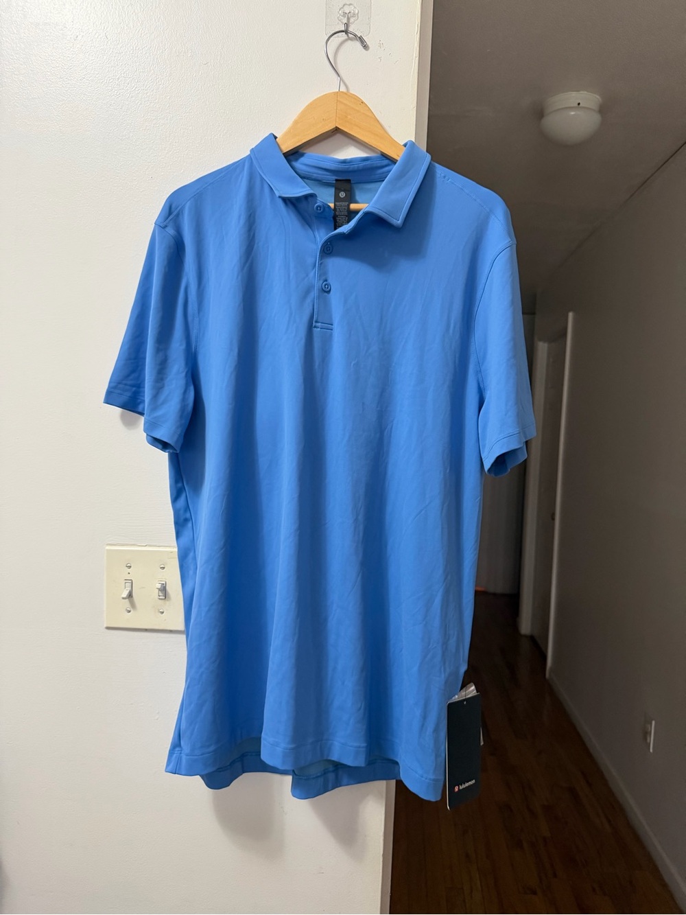 lululemon athletica Men's Bright Blue Polo